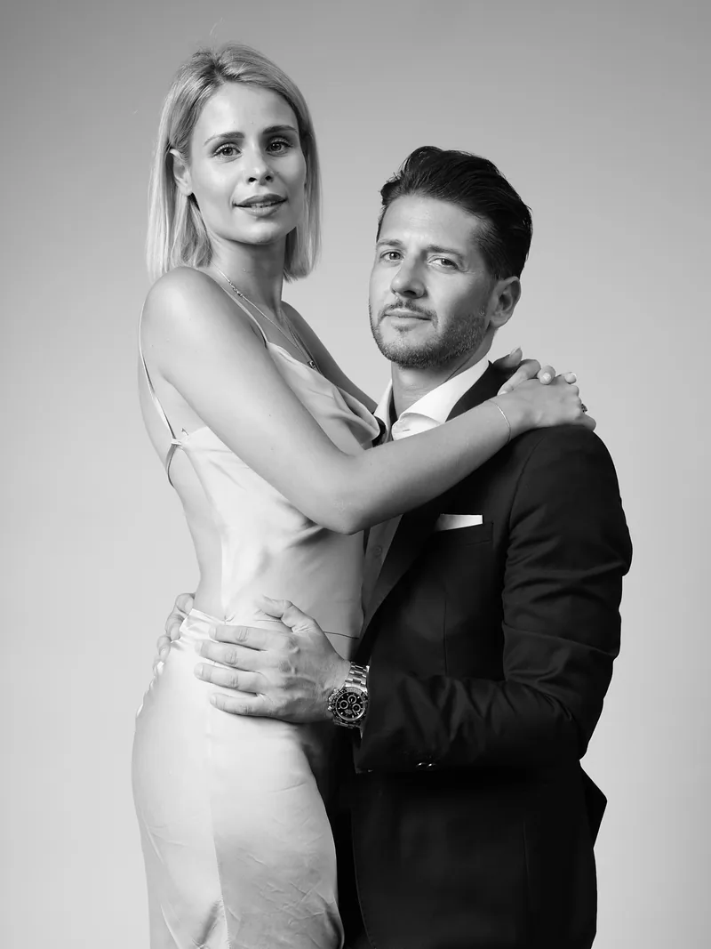 Ritratto realizzato nella Portrait Room Magneti® durante una serata